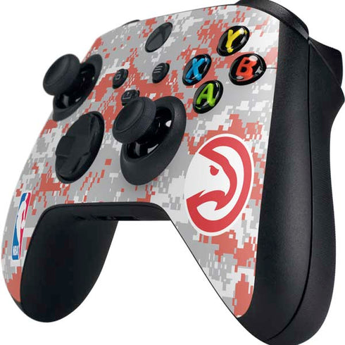 NBA Atlanta Hawks Digi Camo Xbox Series X Controller Skin