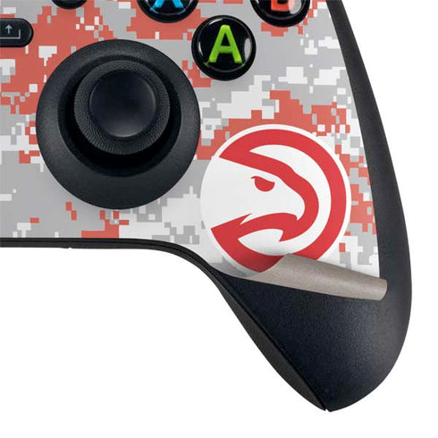 NBA Atlanta Hawks Digi Camo Xbox Series X Controller Skin