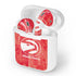 NBA Atlanta Hawks Hardwood Classics Apple AirPods Skin