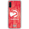 NBA Atlanta Hawks Hardwood Classics Galaxy A10e Clear Case