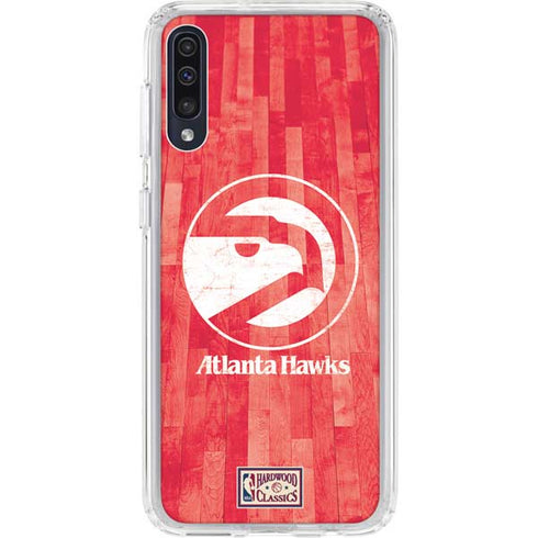 NBA Atlanta Hawks Hardwood Classics Galaxy A50 Clear Case