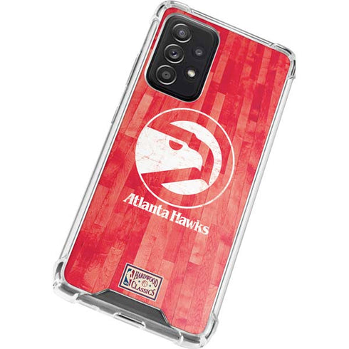 NBA Atlanta Hawks Hardwood Classics Galaxy A52 5G Clear Case