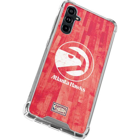 NBA Atlanta Hawks Hardwood Classics Galaxy A54 5G Clear Case