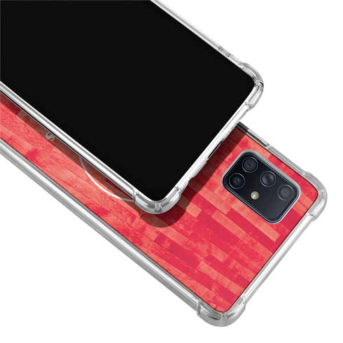 NBA Atlanta Hawks Hardwood Classics Galaxy A71 5G Clear Case