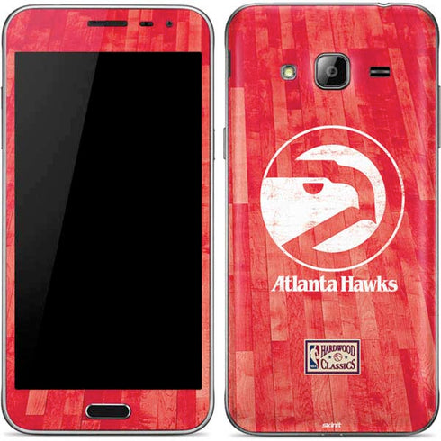 NBA Atlanta Hawks Hardwood Classics Galaxy J3 Skin