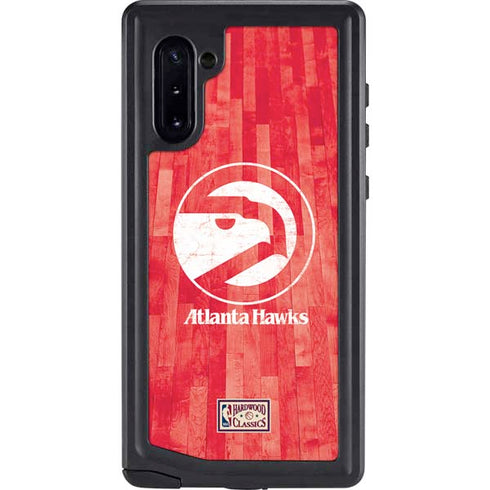 NBA Atlanta Hawks Hardwood Classics Galaxy Note 10 Waterproof Case