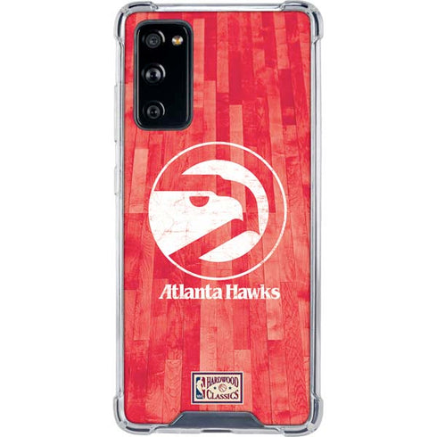 NBA Atlanta Hawks Hardwood Classics Galaxy S20 FE Clear Case
