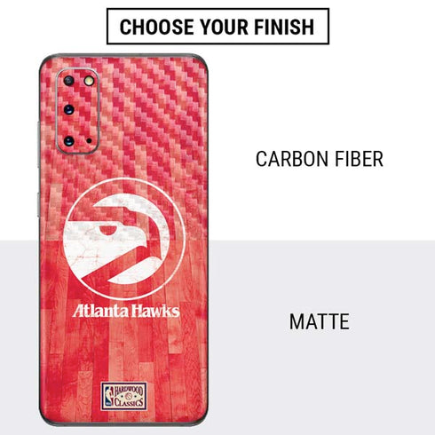 NBA Atlanta Hawks Hardwood Classics Galaxy S20 Skin