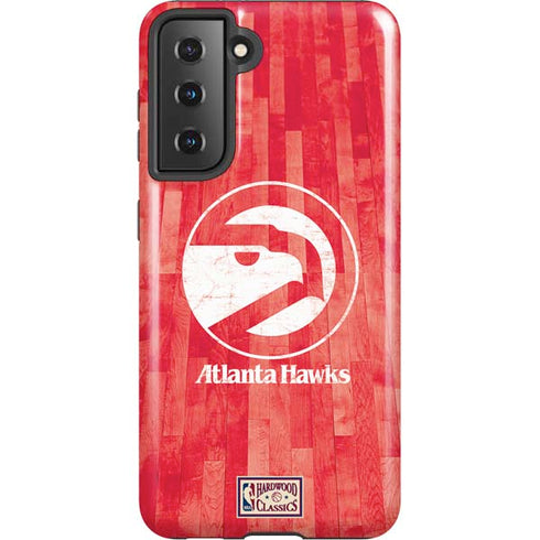 NBA Atlanta Hawks Hardwood Classics Galaxy S21 5G Pro Case