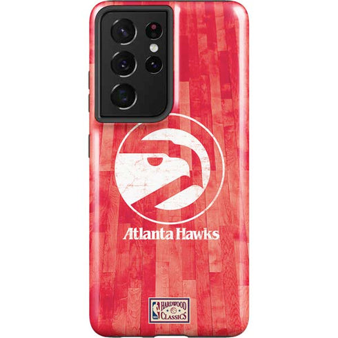 NBA Atlanta Hawks Hardwood Classics Galaxy S21 Ultra 5G Pro Case