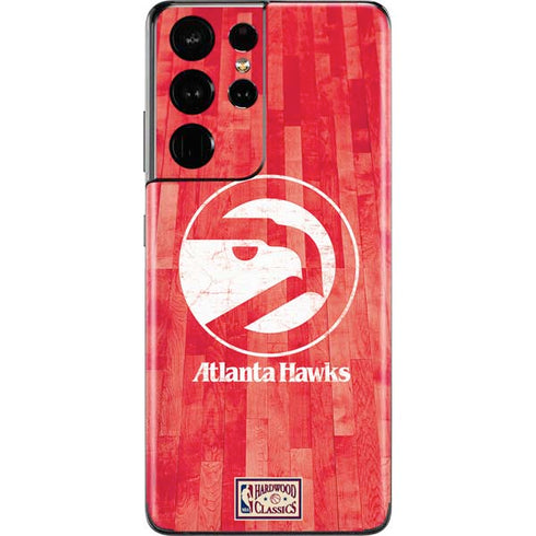 NBA Atlanta Hawks Hardwood Classics Galaxy S21 Ultra 5G Skin