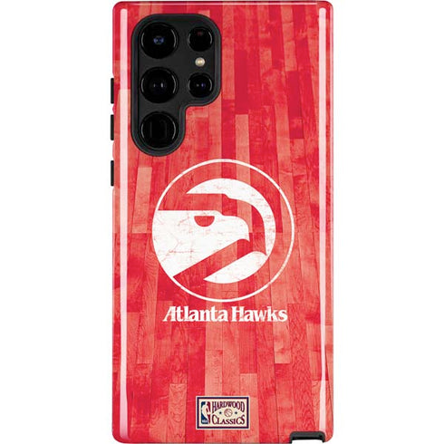 NBA Atlanta Hawks Hardwood Classics Galaxy S22 Ultra Pro Case