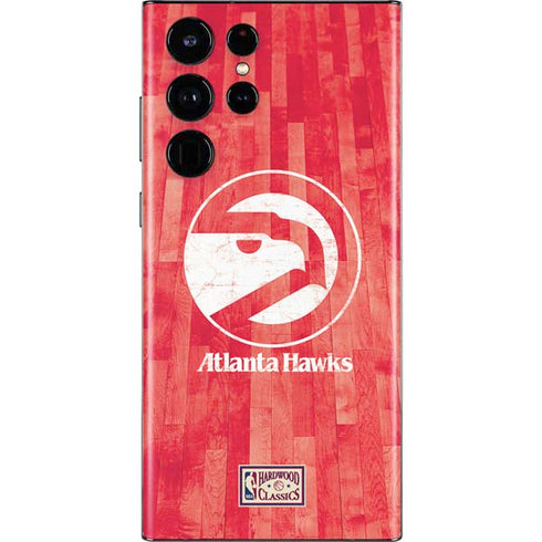 NBA Atlanta Hawks Hardwood Classics Galaxy S22 Ultra Skin