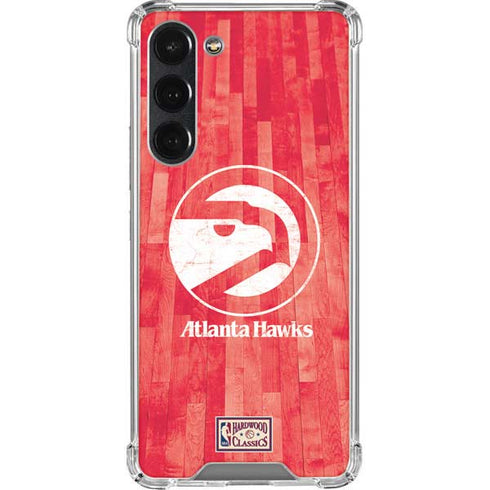 NBA Atlanta Hawks Hardwood Classics Galaxy S23 Plus Clear Case