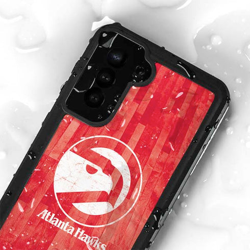 NBA Atlanta Hawks Hardwood Classics Galaxy S23 Plus Waterproof Case
