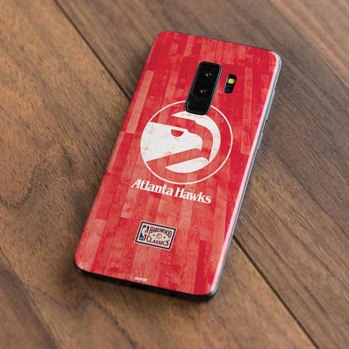 NBA Atlanta Hawks Hardwood Classics Galaxy S9 Plus Skin