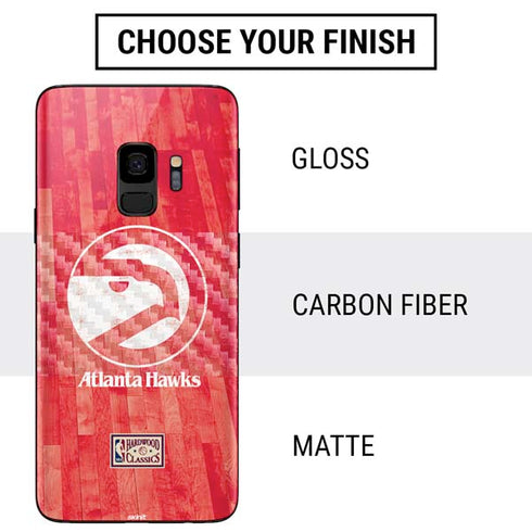 NBA Atlanta Hawks Hardwood Classics Galaxy S9 Skin