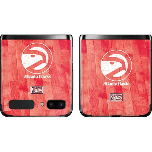 NBA Atlanta Hawks Hardwood Classics Galaxy Z Flip Skin