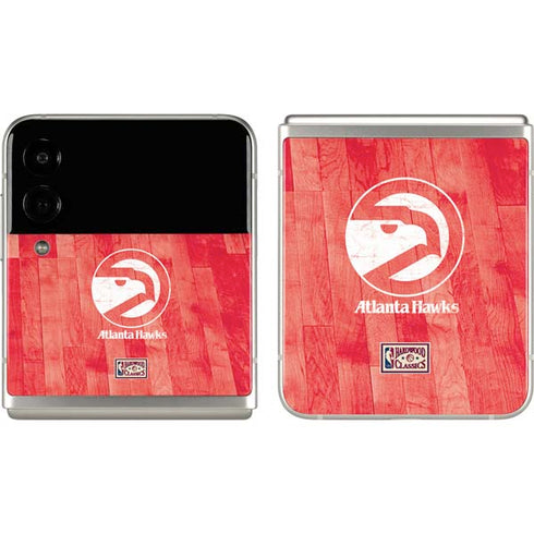 NBA Atlanta Hawks Hardwood Classics Galaxy Z Flip3 5G Skin