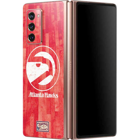 NBA Atlanta Hawks Hardwood Classics Galaxy Z Fold2 5G Skin