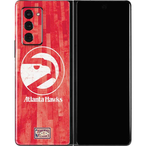 NBA Atlanta Hawks Hardwood Classics Galaxy Z Fold2 5G Skin