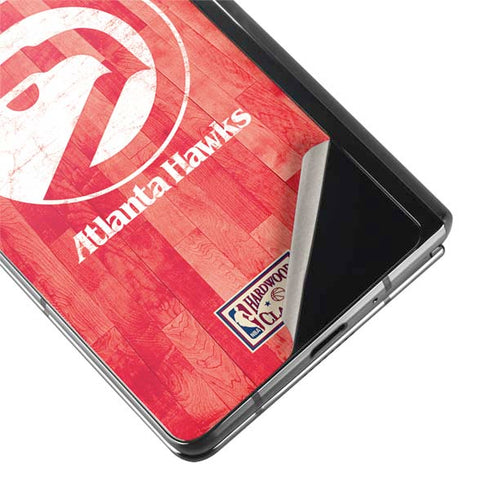 NBA Atlanta Hawks Hardwood Classics Galaxy Z Fold2 5G Skin