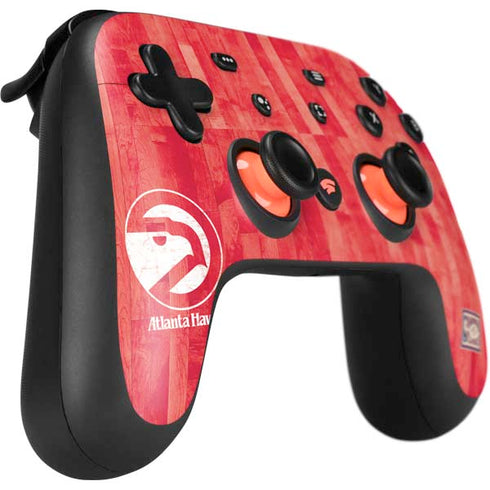 NBA Atlanta Hawks Hardwood Classics Google Stadia Controller Skin