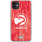 NBA Atlanta Hawks Hardwood Classics iPhone 11 Clear Case