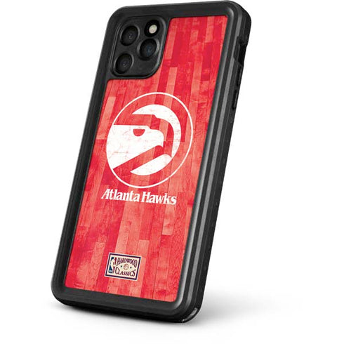 NBA Atlanta Hawks Hardwood Classics iPhone 11 Pro Max Waterproof Case