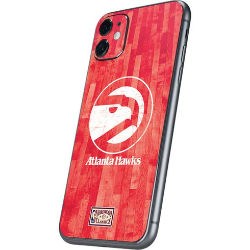 NBA Atlanta Hawks Hardwood Classics iPhone 11 Skin