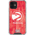 NBA Atlanta Hawks Hardwood Classics iPhone 12 Clear Case