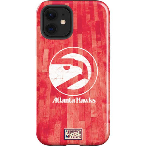 NBA Atlanta Hawks Hardwood Classics iPhone 12 Impact Case