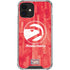NBA Atlanta Hawks Hardwood Classics iPhone 12 Mini Clear Case