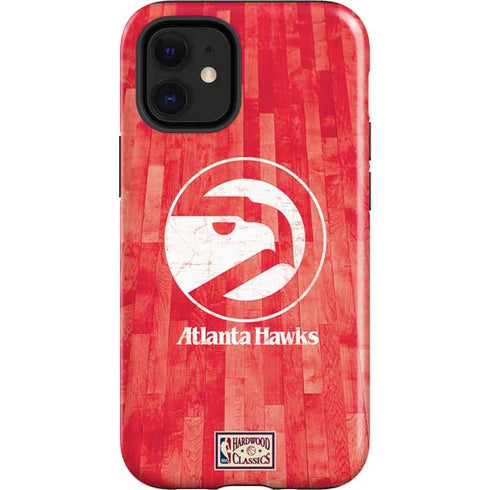 NBA Atlanta Hawks Hardwood Classics iPhone 12 Mini Impact Case