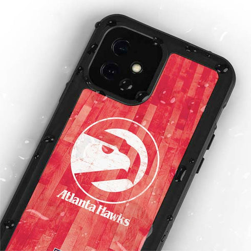 NBA Atlanta Hawks Hardwood Classics iPhone 12 Mini Waterproof Case
