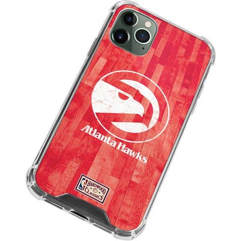 NBA Atlanta Hawks Hardwood Classics iPhone 12 Pro Clear Case