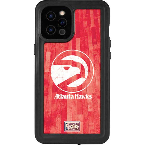 NBA Atlanta Hawks Hardwood Classics iPhone 12 Pro Max Waterproof Case