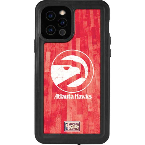 NBA Atlanta Hawks Hardwood Classics iPhone 12 Pro Waterproof Case