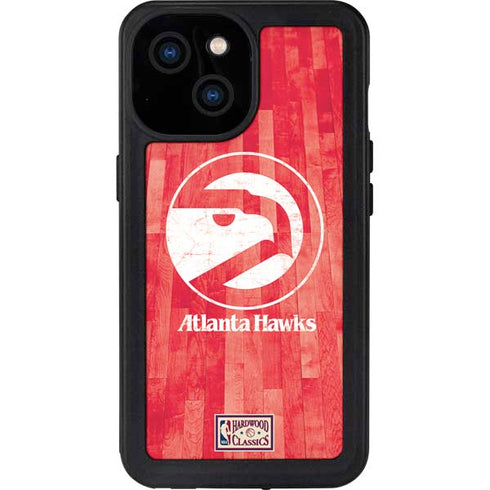 NBA Atlanta Hawks Hardwood Classics iPhone 13 Mini Waterproof Case