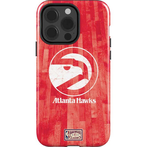 NBA Atlanta Hawks Hardwood Classics iPhone 13 Pro Impact Case