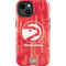 NBA Atlanta Hawks Hardwood Classics iPhone 15 Plus Impact Case