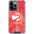 NBA Atlanta Hawks Hardwood Classics iPhone 14 Pro Clear Case