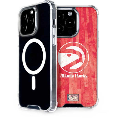 NBA Atlanta Hawks Hardwood Classics iPhone 14 Pro MagSafe Case