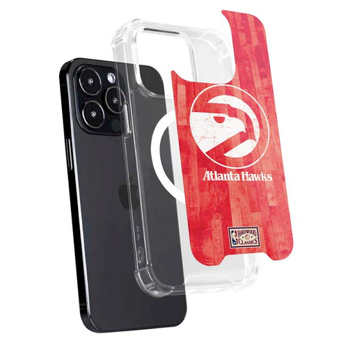 NBA Atlanta Hawks Hardwood Classics iPhone 14 Pro MagSafe Case