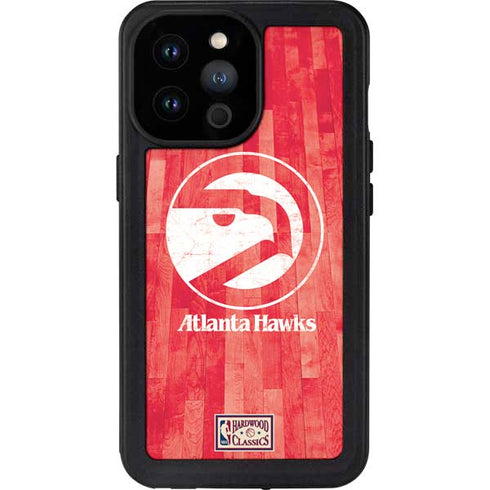 NBA Atlanta Hawks Hardwood Classics iPhone 14 Pro Max Waterproof Case