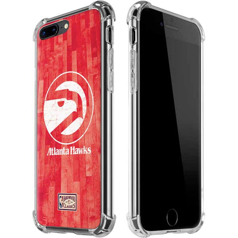 NBA Atlanta Hawks Hardwood Classics iPhone 7/8 Plus Clear Case