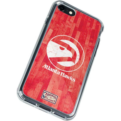NBA Atlanta Hawks Hardwood Classics iPhone SE (2nd & 3rd Gen) Clear Case