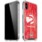 NBA Atlanta Hawks Hardwood Classics iPhone XS Max Clear Case