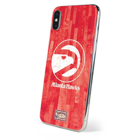 NBA Atlanta Hawks Hardwood Classics iPhone XS Skin