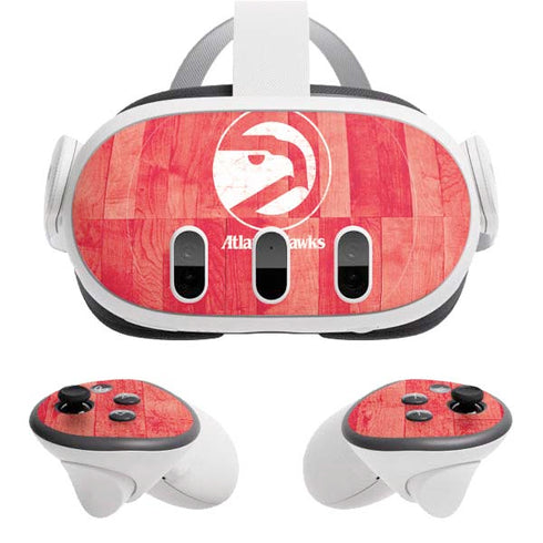 NBA Atlanta Hawks Hardwood Classics Meta Quest 3 Skin